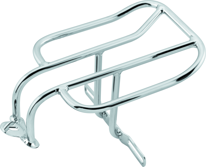 Bikers Choice 94-03 XL With 2 Up Seat Chrome Luggage Rack