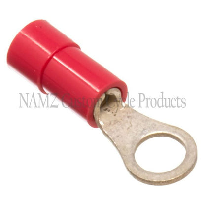 NAMZ PVC Ring Terminals No. 8 / 22-18g (25 Pack)