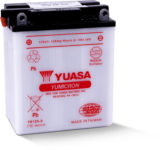 Yuasa YB12A-A Yumicron 12 Volt Battery