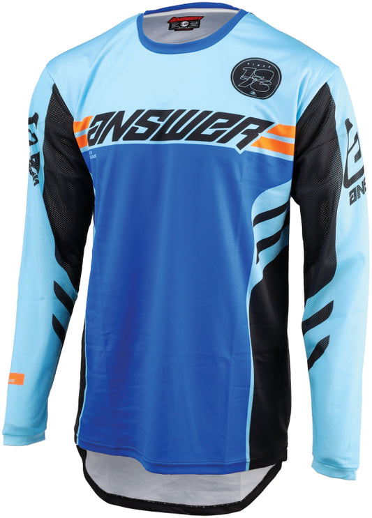 Answer 25 Arkon Nitrus Jersey Blue/Black/Hyper Orange - XL