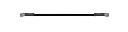 Goodridge 76in Universal Brake Line Assembly w/SS Fittings & Black Hose