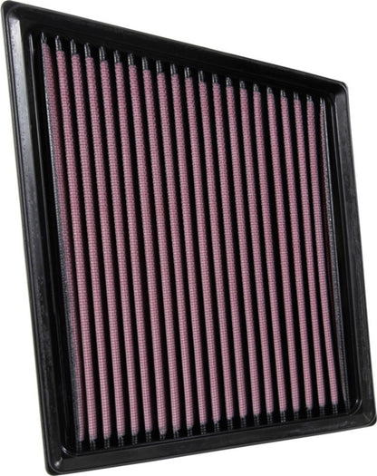 K&N 2015 Jaguar F-Pace V6-3.0L F/I Left Side Replacement Drop In Air Filter