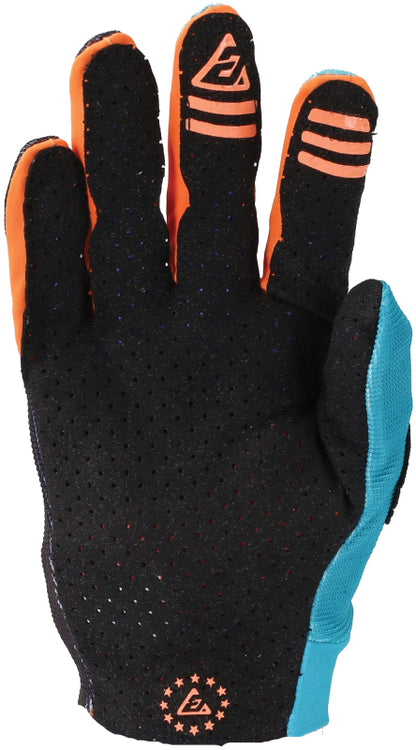 Answer 25 Aerlite Nitro Gloves Black/Astana/Hyper Orange Youth - Large