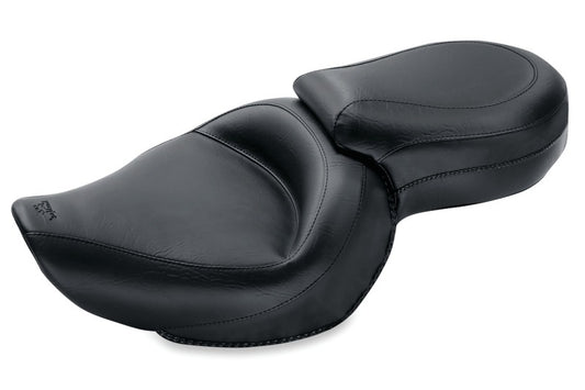 Mustang 04-21 Harley Sportster Wide Touring 1PC Seat - Black