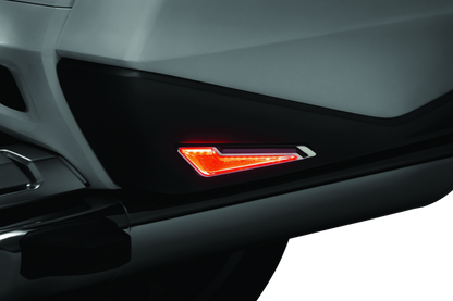 Kuryakyn Omni L.E.D. Side Saddlebag Inserts 18-20 GL1800 Satin Black