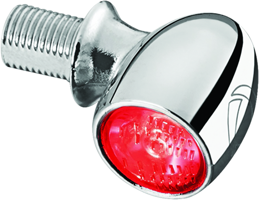 Kuryakyn Kellerman Atto Clear Lens Red Run-Brake Chrome