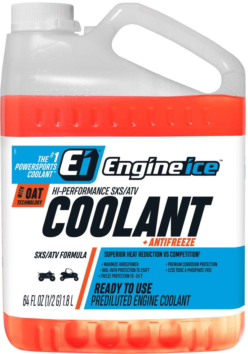 Engine Ice Hi Performance SXS/ATV Coolant + Antifreeze 1/2 Gal