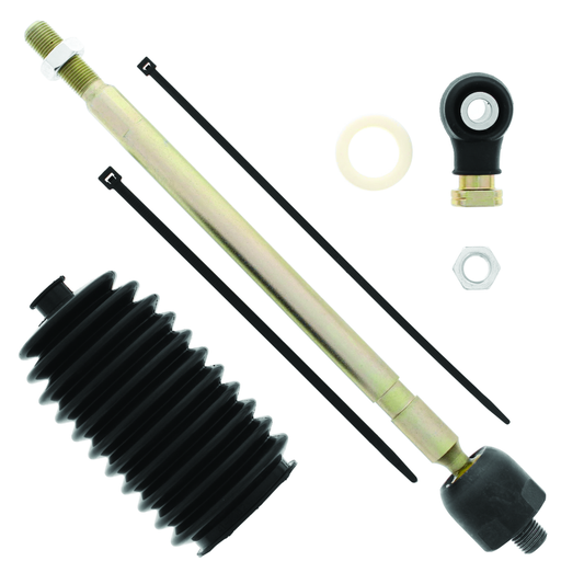 QuadBoss 12-18 Polaris RZR 570 EFI Steering Rack Tie Rod Assembly Kit - Left Inner & Outer