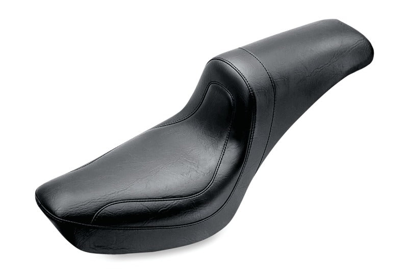 Mustang 58-84 Harley FX/FL Fastback 1PC Seat - Black