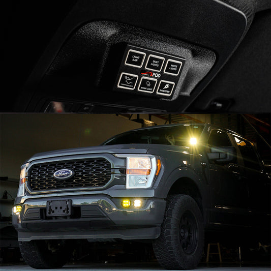 Spod Ford 2021-on F-150 Mini 6 SourceLT Vehicle Specific Kit