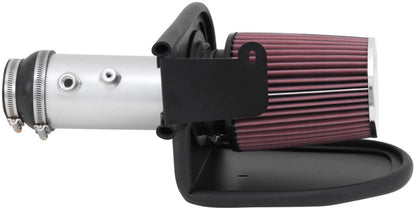 K&N 13-14 Honda Accord 3.5L V6 69 Series Typhoon Air Intake System - Silver Cold Air Intake Kit