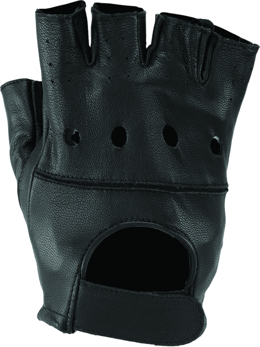 River Road Diamond Shorty Gloves Black Womens -2XL