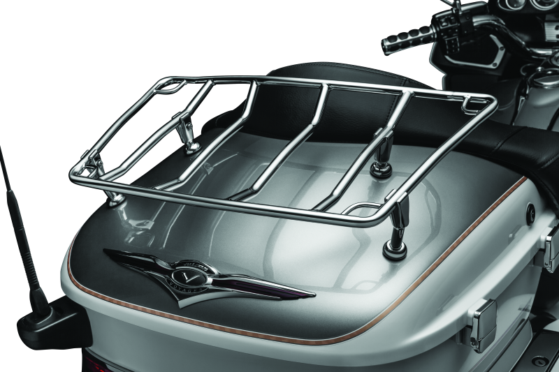 Kuryakyn Multi-Rack Adjustable Trunk Luggage Rack Chrome