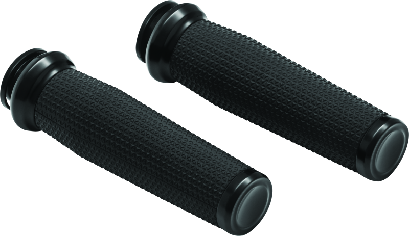 Kuryakyn Thresher Grips 18-Up Indian Models Black