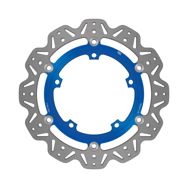 EBC 10-11 Triumph Hinckley Sprint GT 1050cc/ABS Front Left/Right Vee Floating Blue Rotor