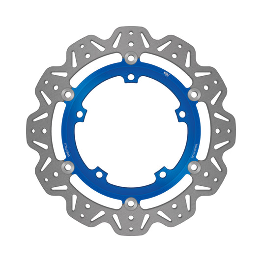 EBC 10-11 Triumph Hinckley Sprint GT 1050cc/ABS Front Left/Right Vee Floating Blue Rotor