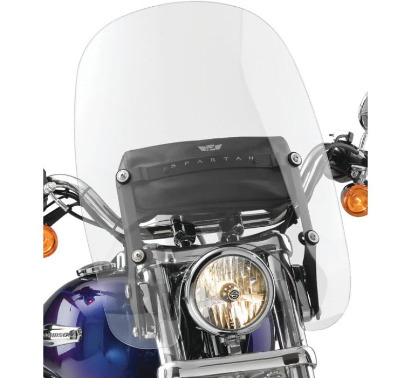 National Cycle 06-17 HD FX Glide/ 83-05 FX/ 84-13/18-22 FX Softail Spartan Windshield 19 in.- Clear