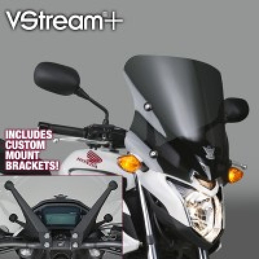 National Cycle 13-18 Honda CB500F- V Stream/ Wave Low Windshield-Tinted