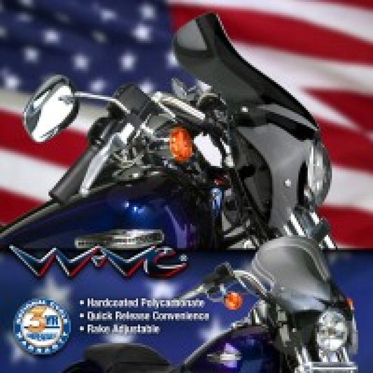 National Cycle 06-17 Harley Davidosn FXD Dyna Wave Windshield-Dark Tint