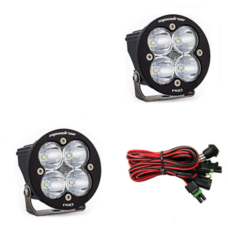 Baja Designs Squadron R Pro Work/Scene Pair LED Light Pods - Clear