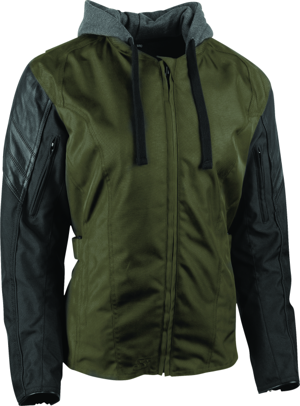 Speed and Strength Double Take Jacket Olive/Black Womens - Small