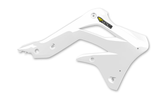 Cycra 12-15 Kawasaki KX450F Radiator Shroud - White