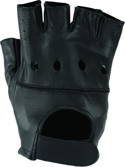 River Road Diamond Shorty Gloves Black Womens - Small