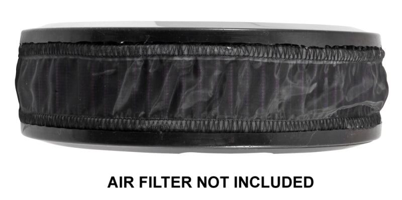 K&N Air Filter Wrap Black Round for Harley Davidson 91-97 Sportster/Glide/Softail/Fat Boy/Low Rider