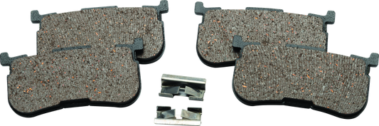 Twin Power 14 Up Trike Models Organic Brake Pads Replaces H-D 41300033 Rear