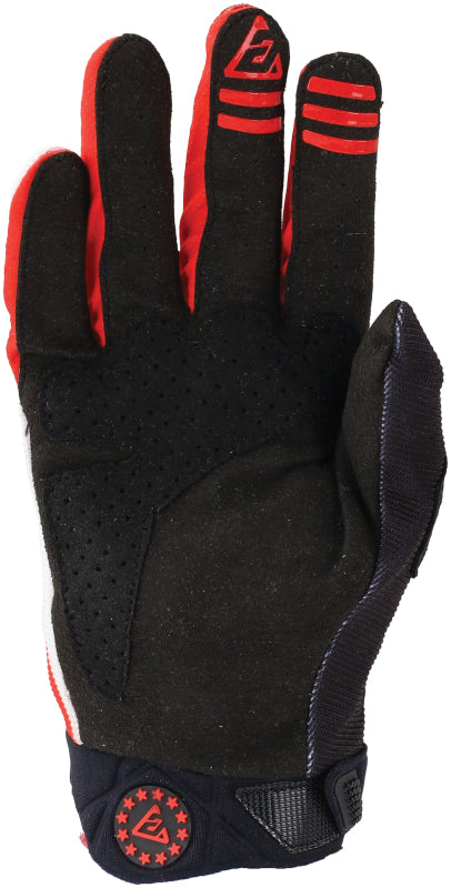 Answer 25 Peak Flo Gloves Black/Red/White Youth - Medium