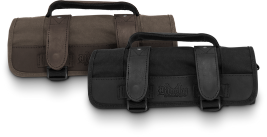 Burly Brand Voyager Tool Roll - Dark Oak