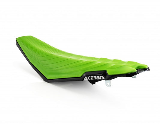 Acerbis 21-23 Kawasaki KX250 KX250X/19-23 KX450 X-Seat Soft - Green/Black