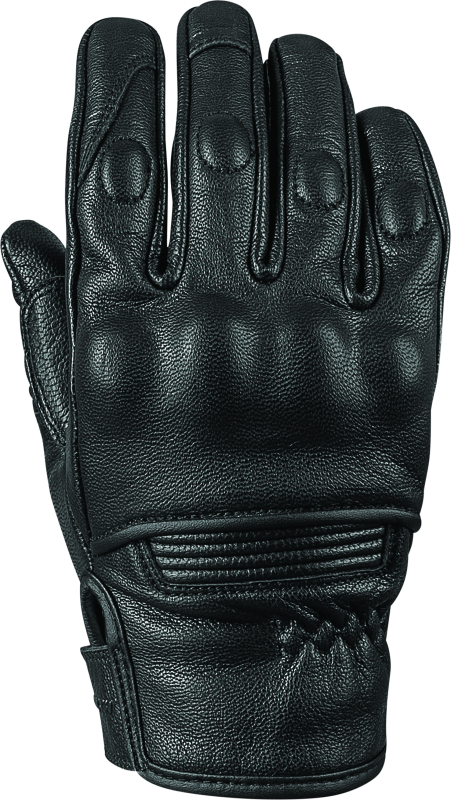 Speed and Strength Throttle Body Leather Glove Black Womens - XS