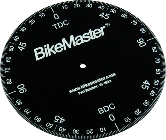 BikeMaster Timing Degree Wheel Aluminum