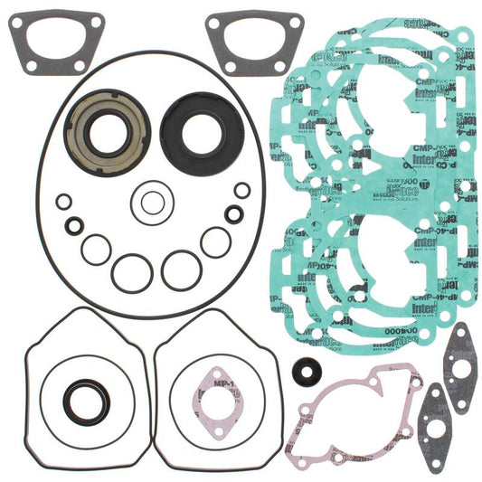 Vertex Gaskets 00-01 Ski-Doo Formula Deluxe 600 Complete Gasket Kit w/ Oil Seals