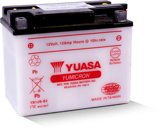 Yuasa YB12B-B2 Yumicron 12 Volt Battery