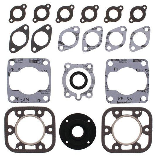 Vertex Gaskets 74-75 Brutanza 340 62mm Bore Complete Gasket Kit w/ Oil Seals