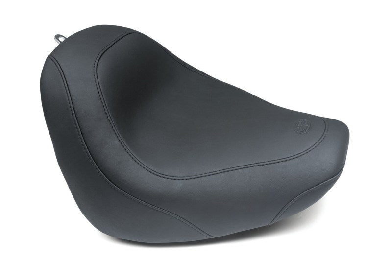 Mustang 18-21 Harley Fat Bob Wide Tripper Solo Seat - Black