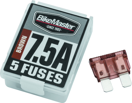 BikeMaster 5Piece 7.5A Replacement Fuse