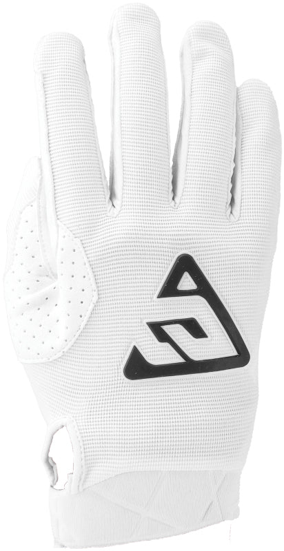 Answer 25 Peak Gloves White/Black Youth - Small