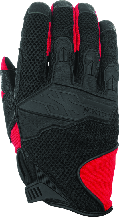 Speed and Strength Lightspeed Mesh Gloves Red - Small