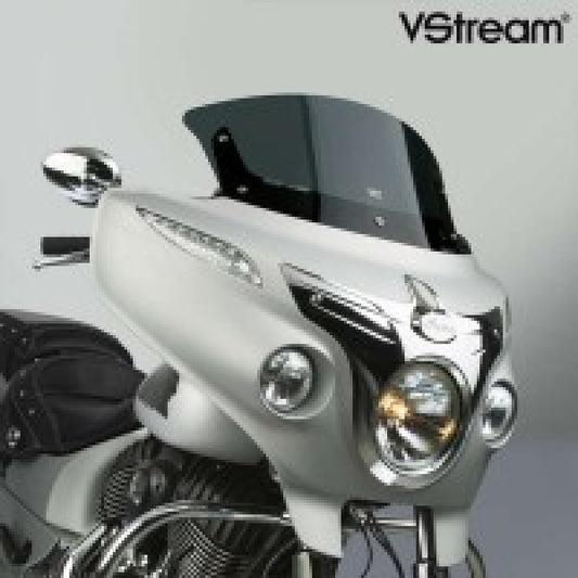 National Cycle 14+ Indian Chieftain/Roadmaster/Chieftain Classic VStream Low Windshield-Tinted