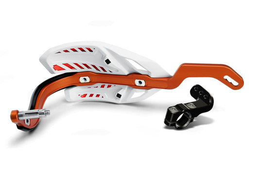 Cycra CRM Ultra 1-1/8 in. Clamp w/White Shield/Orange Cover