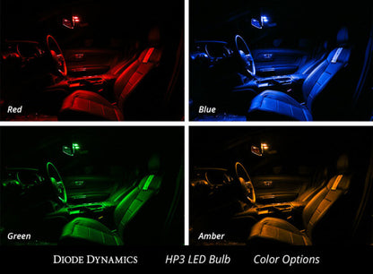 Diode Dynamics 194 LED Bulb HP3 LED Pure - White (Single)