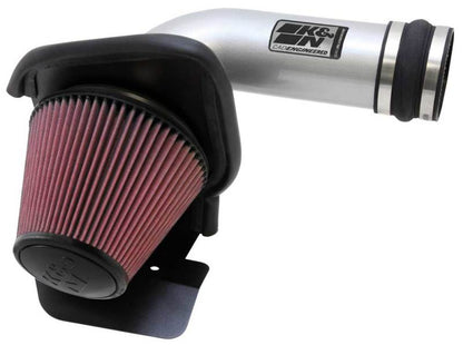 K&N 11 Ford Taurus SHO 3.5L V6 Silver Typhoon Cold Air Intake