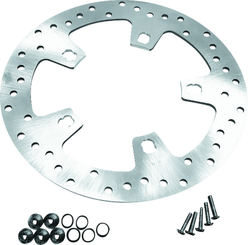 Bikers Choice 14-Up Touring Lug Mount Stainless Front Brake Rotor With Hardware