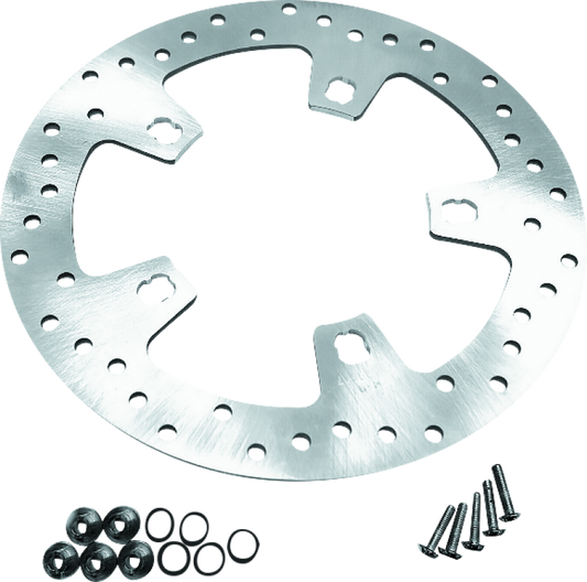 Bikers Choice 14-Up Touring Lug Mount Stainless Front Brake Rotor With Hardware