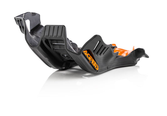 Acerbis 19-22 KTM/Husqvarna/GasGas250-300 SX/TC/TX/XC/TX/XC/MC/EX Skid Plate - Black/16 Orange