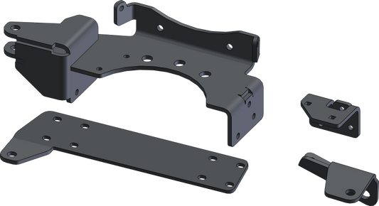 KFI UTV Plow Actuator Bracket Kit for KFI 105635 Tube