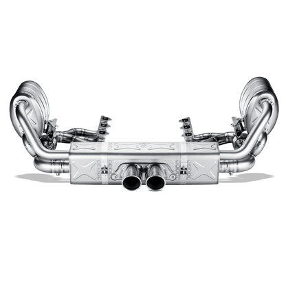 Akrapovic 06-09 Porsche 911 GT3/RS 3.6 Evolution Line w/ Header (Titanium) w/ Titanium Tips